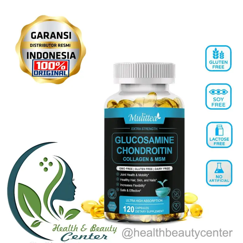 Glucosamine Chondroitin for Joint Support Health Complex With Collagen Peptide Untuk Tulang Sendi 0