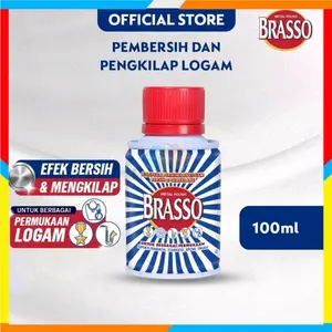 Brasso Metal Polish 100ml Pembersih Pengkilap Logam - 100ml