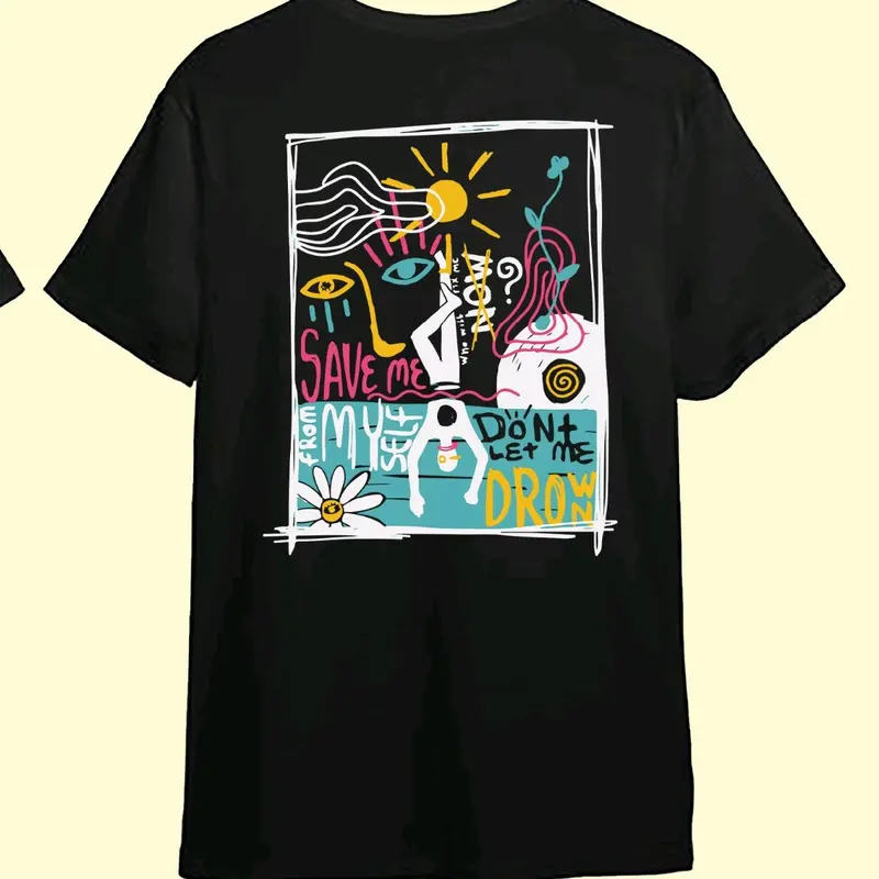 Kaos Save Me Bahan Katun 100% Distro Pria 0