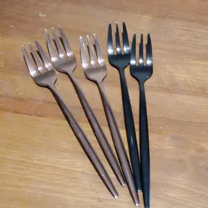 Garpu Kue B Dessert Stainless Steel Korea Tebal 13.5cm