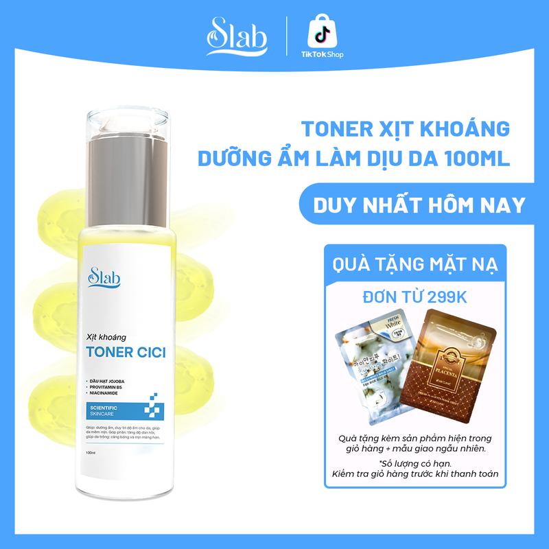  Xịt khoáng Toner CICI Slab Dưỡng Ẩm Da 100ml Toner Skincare 