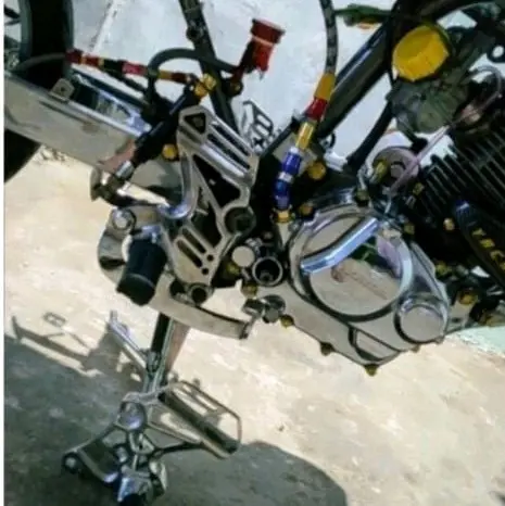 Power Footstep Depan Tiger Dudukan Step Depan Tilam Tilas Tiger Lawas 2000 Model Motorcycle 5
