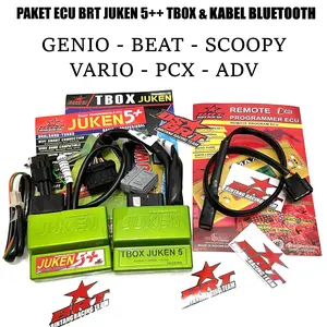 ECU BRT JUKEN 5 ++ Plus BEAT SCOOPY GENIO PCX ADV VARIO 110 125 150 160 + KABEL BLUETOOTH
