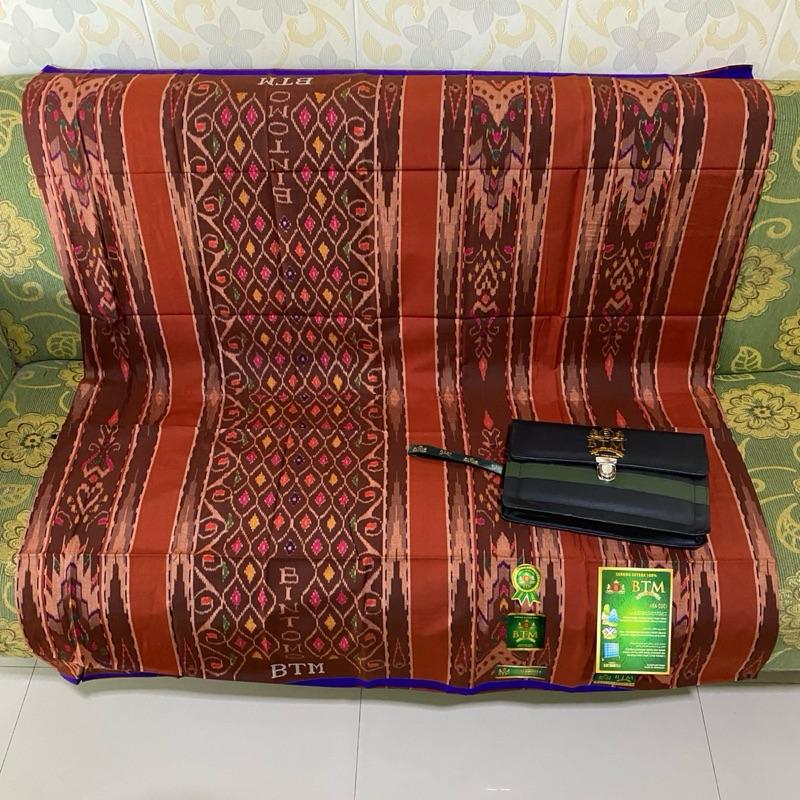 Sarung BTM Type MJM Original Songket Signature Full Sutra 100% 6