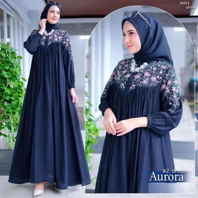 AURORA LD 110 & LD 130 JUMBO MAXY CRINGKEL AIRFLOW GAMIS BORDIR ASLI 0