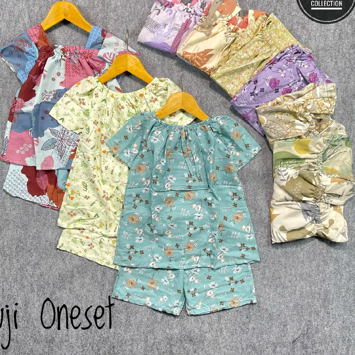One set baju anak Fuji baju anak ready stok (2Pcs)