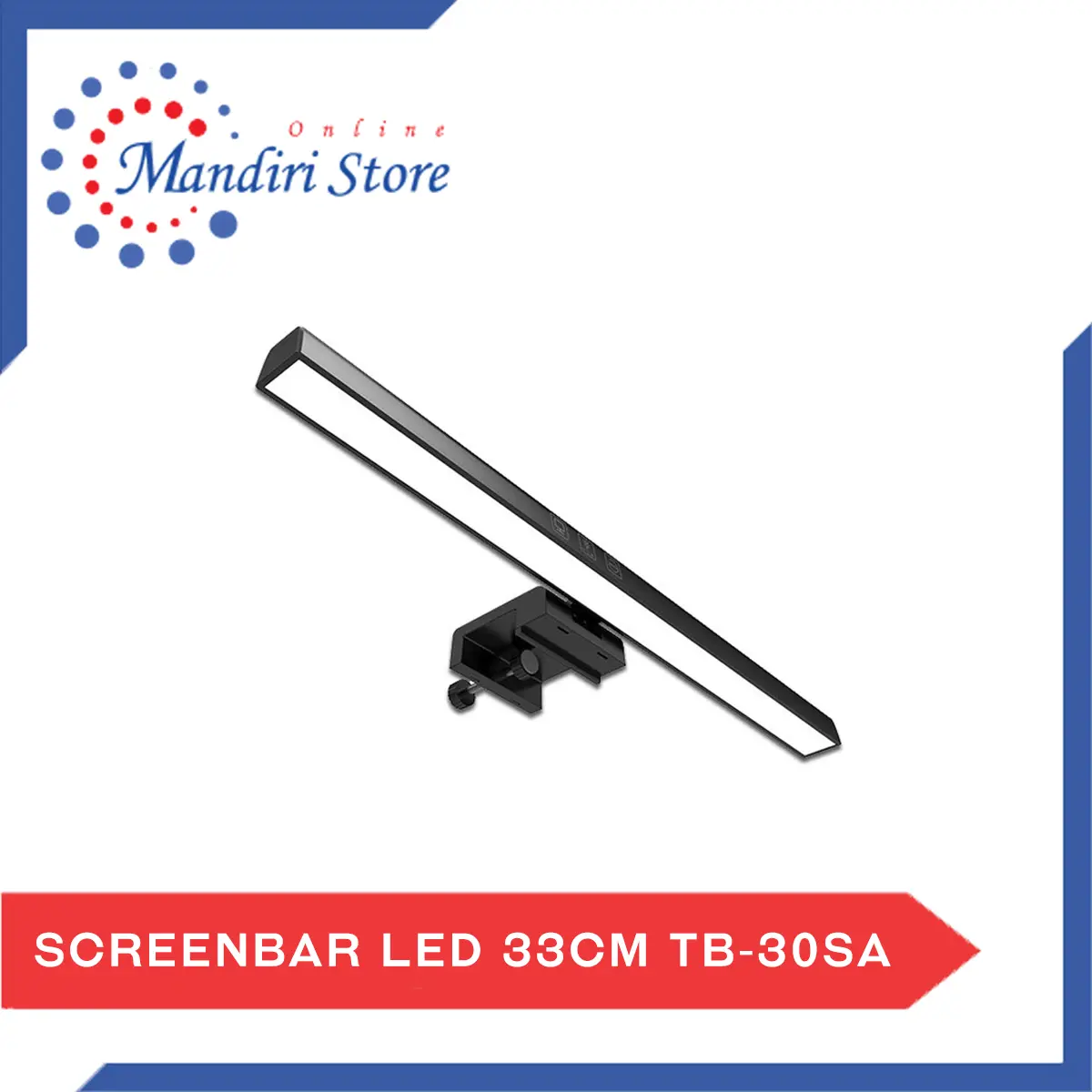 Screen Bar Monitor LED  30 CM [TB-30SA] | Lampu Meja Kerja Gaming Setup Desk