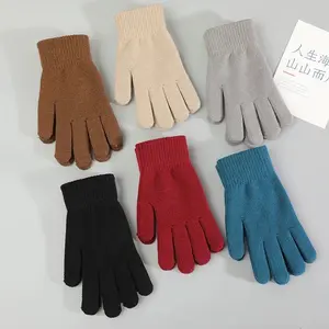 Sarung Tangan Rajut Polos Warna - Bahan Berkualitas - Gloves