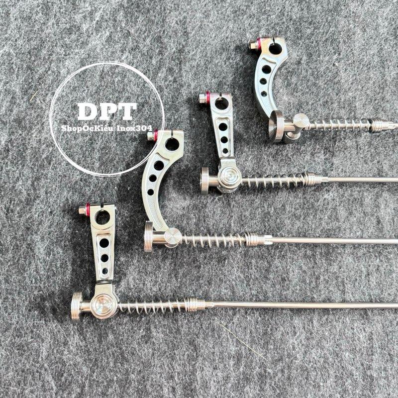 COMBO Càng thắng + Đũa thắng Inox 304 gắn cho nhiều dòng xe số Hon-Ya Wave-Future-Dream-Sirius-Ex... Phụ Tùng Phụ Kiện