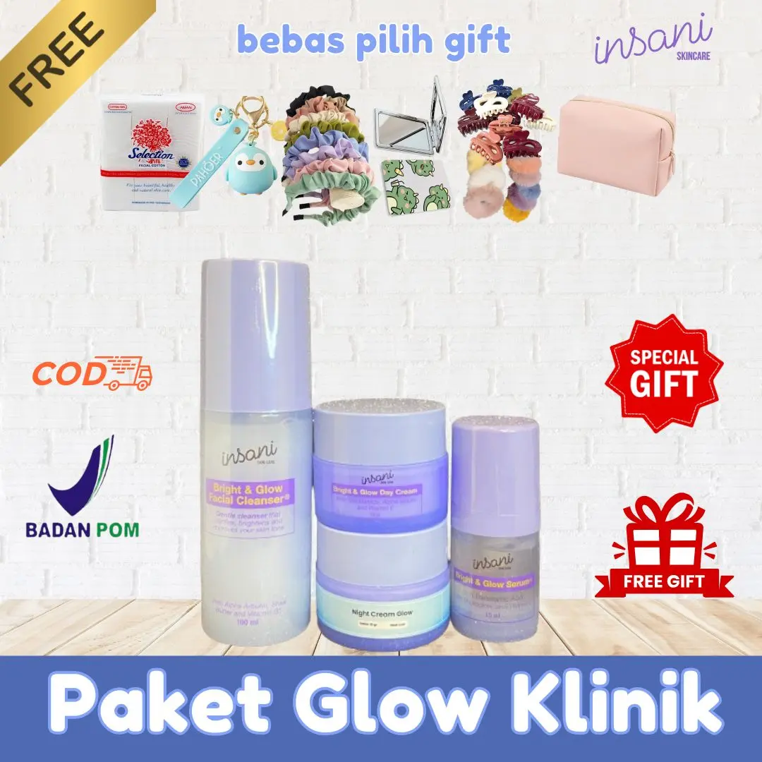 PAKET GLOW KLINIK INSANI SKINCARE - Insani Skincare Official