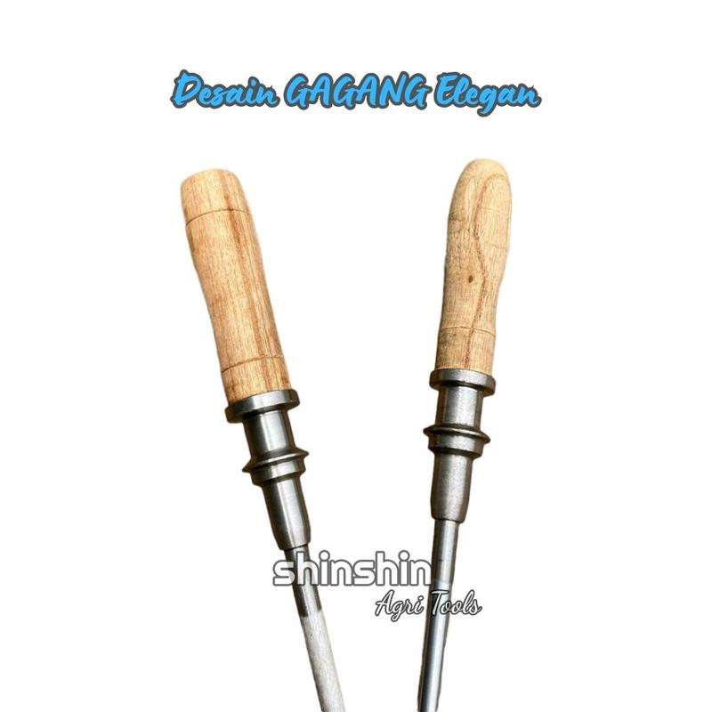 Paket 2 Stik Asah dan Varian Kasar dan Halus (BISA ECER) - Sharpening Bar Honing Bar Gunting Pisau - Asah Ungkalan/ GRATIS BENIH KANGKUNG 2