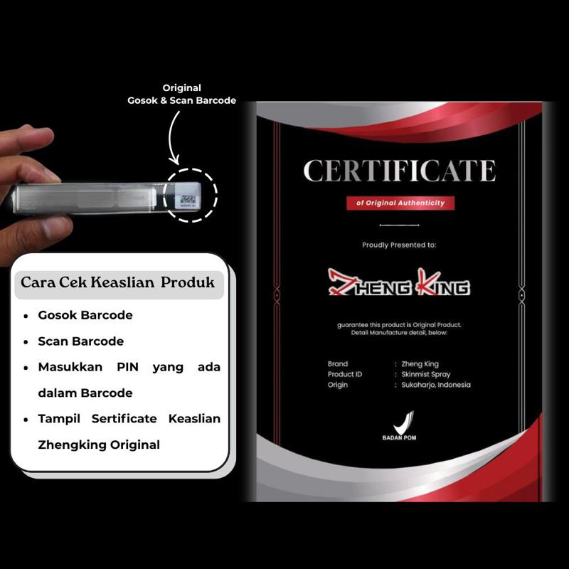 Zheng king Hyge Mist Spray Original Bpom