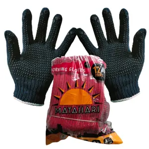 Sarung Tangan Rajut Anti Slip untuk Kerja - Model Matahari - Gloves Karet