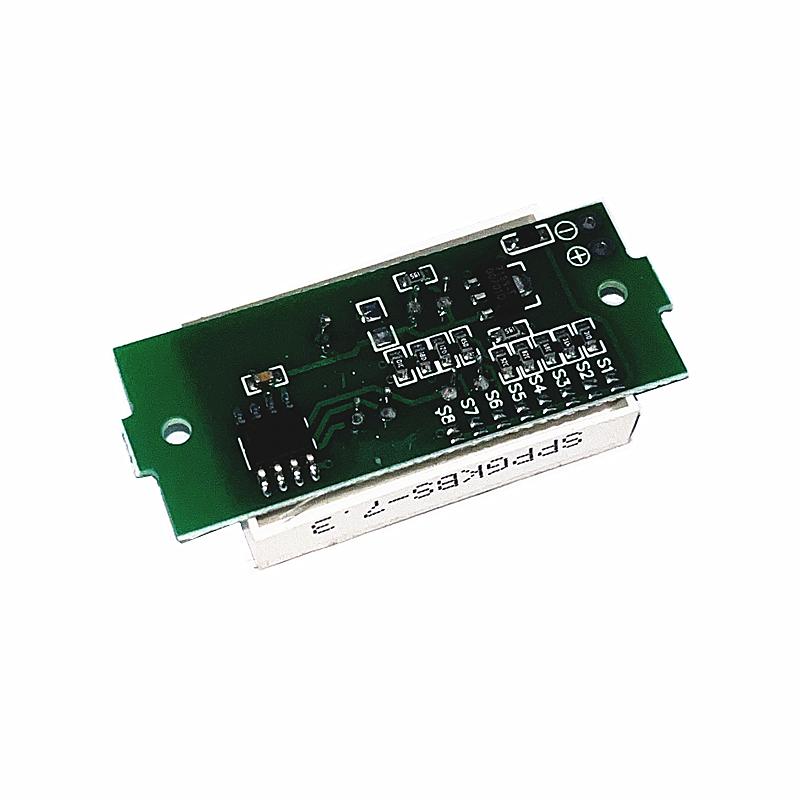Module chỉ báo dung lượng pin lithium, có sẵn trong 1/2/3 / 4 / 5 / 6 / 7 / 8S, màn hình hiển thị màu xanh lam và xanh lá cây, máy kiểm tra công suất pin xe Điện, thích hợp cho pin Li-ion 3.7V 1