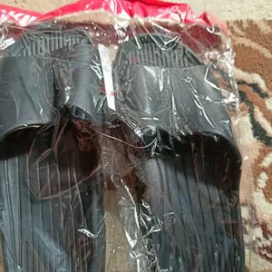 Sandal Selop Slip On Karet Unisex Nyaman Stylish Warna Netral Bahan Kokoh Anti Licin Elegan Wedges Wanita Dewasa Jepit Gesper Shoes Rematik Refleksi hiulucu lunik a and s Sendal
