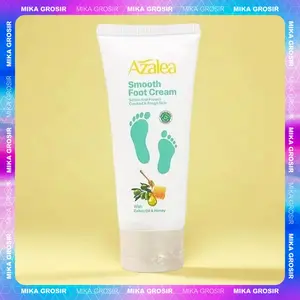 Azalea Smooth Foot Cream obat kaki pecah pecah tumit kaki pecah dan kering Krim Pelembut Kaki  kering dan pecah