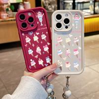 Gambar MHKEID Casing Hp untuk OPPO A6 4G A6 5G A6X 5G A6T 5G A6T Pro A6C A6s A6K 5G K14 K14X 5G Case Pola Beruang yang lucu Kasing Anti-Sidik Jari Silikon Kasus Lembut Gelang manik Tali gantung Casing - Gaya1, OPPO A6 4G dari MHKEID MALL Kab. Tangerang 5 Tokopedia