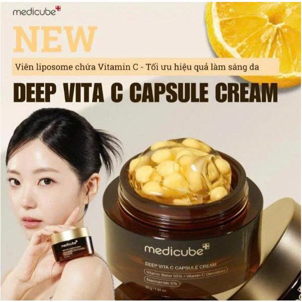 Kem Dưỡng Medicube Deep Vita C Capsule Cream 55g