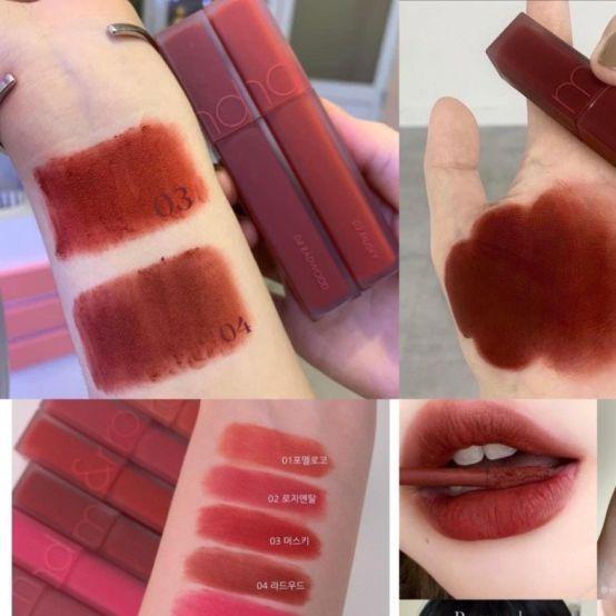    Đủ Màu  Son Kem Blur Fudge Tint Son Kem Bùn  Blur 