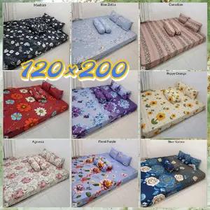 Sprei dan Sarung Bantal 120x200 Motif Bunga dan Pola Cantik untuk Kamar Tidur Anda