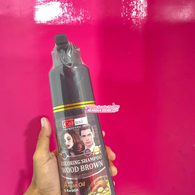 [PROMO] READY STOCK CULTUSIA SHAMPO BLACK & BROWN DENGAN ZAITUN DAN EKSTRAK JAHE 160 ML ORIGINAL BPOM 7