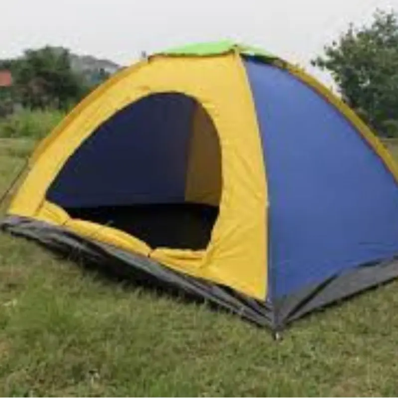 Tenda camping 2 Orang Tenda Gunung Kemping Murah Tenda Outdoor Hiking Size 150x200cm Alas Terpal 4