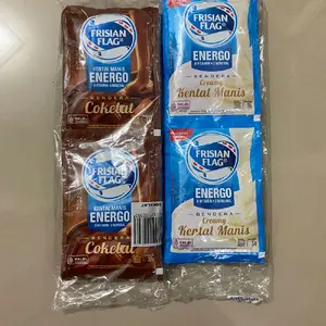Frisian Flag Susu Kental Manis Energo Bendera Cokelat & Creamy Kental Manis 1 Renteng Halal 1 renteng isi 6pcs