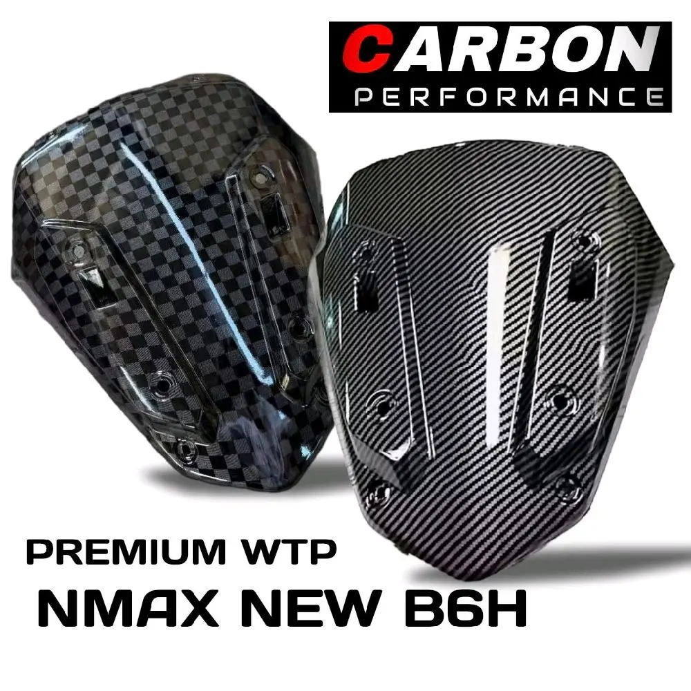 COVER WINDSHIELD NMAX NEW CARBON GLOSSY CARBON CATUR WINDSHIELD NMAX NEW 2020 B6H VARIASI CARBON PERFORMANCE Motorcycle