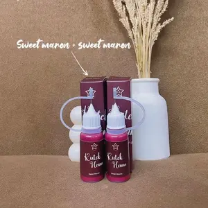 2 pcs henna starla inai kuku kutek halal  Tahan lama