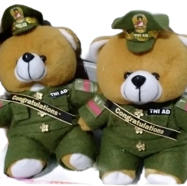 boneka profesi boneka Tni ad ukuran 14 cm cocok buat tambahan buket