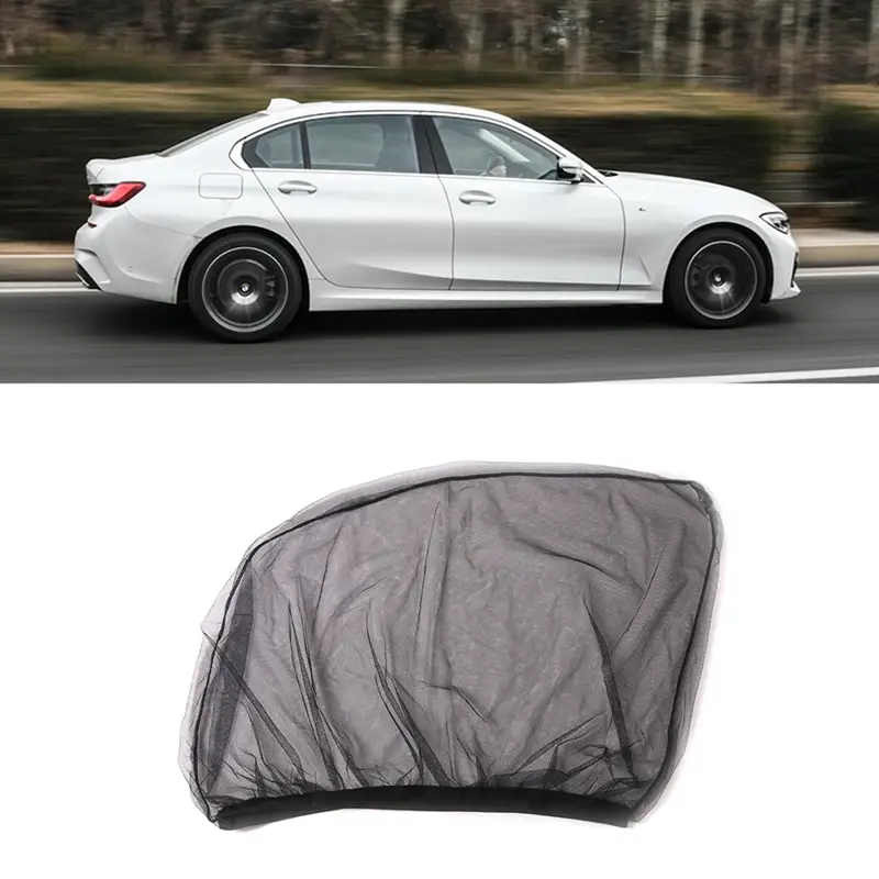[Flekratiy] Car universal screen window anti-mosquito repellent screen mesh cover car curtain car mosquito net car window sunshade