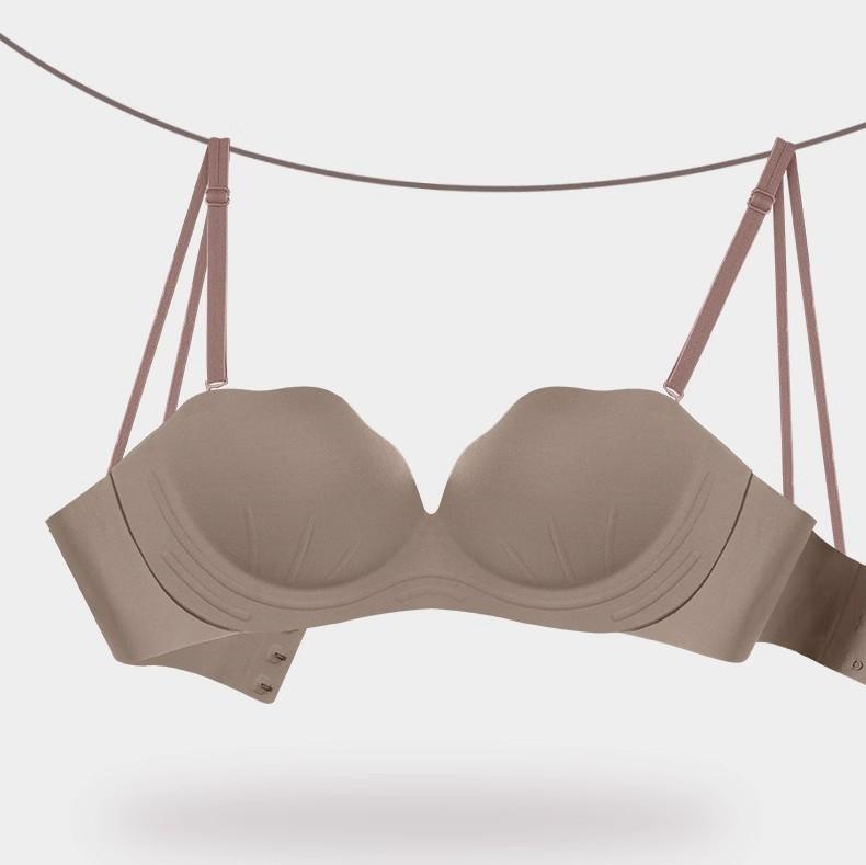 Product Introduction of Sexy Cat Claw Cup Women's Underwear, Steel Ring Free, Traceless Spaghetti strap Sexy Bra Cotton Polyester Plain Floral Striped Polka Dot Lightly Lined Push Up 4