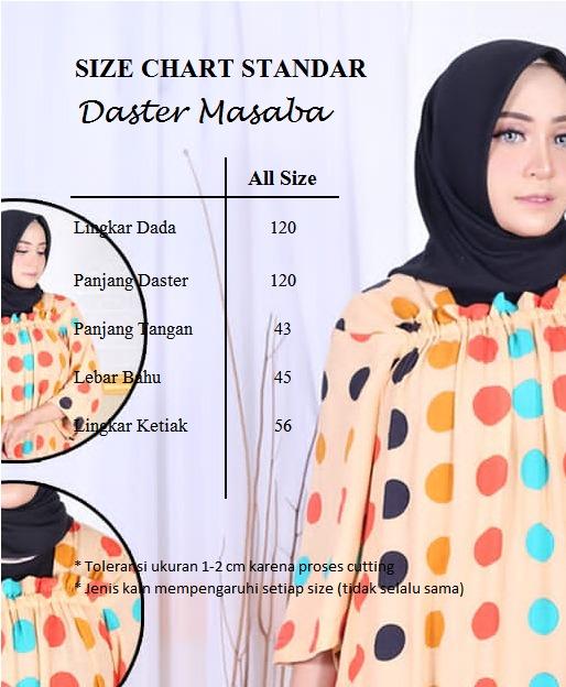 Masaba Fashion - Daster Rayon Premium - Kombinasi Renda Cantik