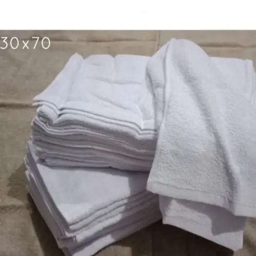 HANDUK KECIL OLAHRAGA PUTIH POLOS HANDUK LEHER BAHAN FULL KATUN PUTIH HANDUK LEHER SAPU TANGAN Kain