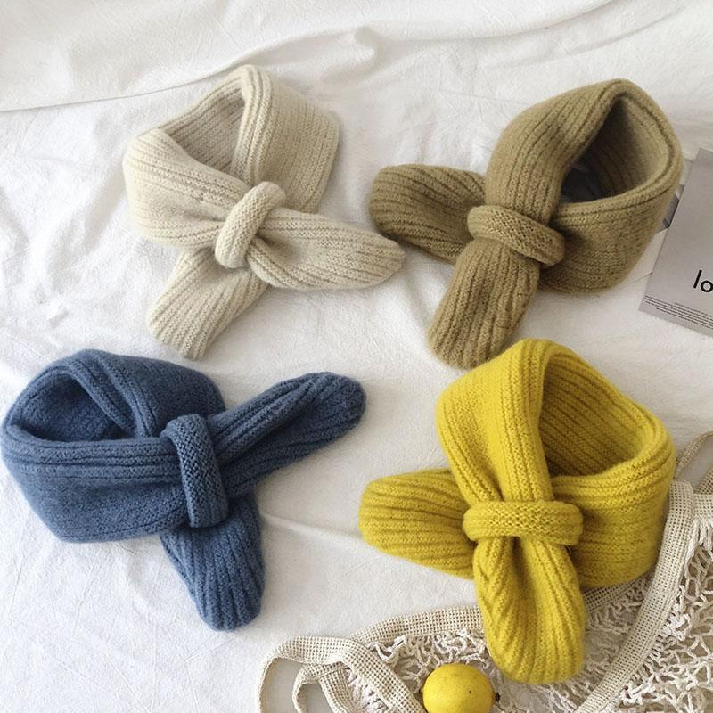 Product Introduction of Soft Knitted Kids Scarf Winter Warm Infant Toddler Neck Warm Girl Boy Scarves 1