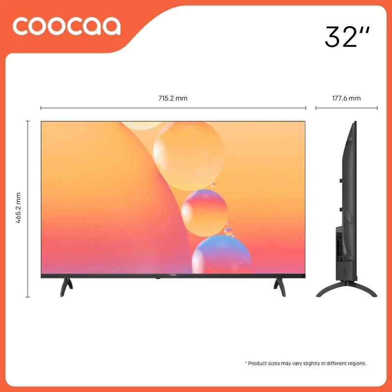 [EXCLUSIVE - PUTRA SIREGAR] TV COOCAA S3U 32Inch Smart TV - OS COOLITA - HD - Bazel Less - Dolby Audio - Browser/Youtube - USB/HDMI/LAN/WIFI 2