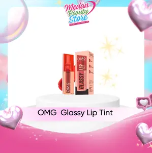 OMG OH MY GLAM Glassy Lip Tint || LIP Tint Tahan Lama