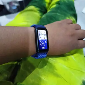 Scrunchie Braided Strap for Huawei Band 10 9 8 Elastic Nylon Sport Replacement Band Bracelet Belt Wristband Accessoires Tali Jam Tangan for Smartwatch Huawei Band 9/8 NFC