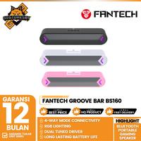 Gambar Fantech Groove Bar BS160 BS-160 Wireless Bluetooth Portable Gaming Speaker RGB 4 Way Connection - Black dari GGSTORESBY Kota Surabaya 1 Tokopedia