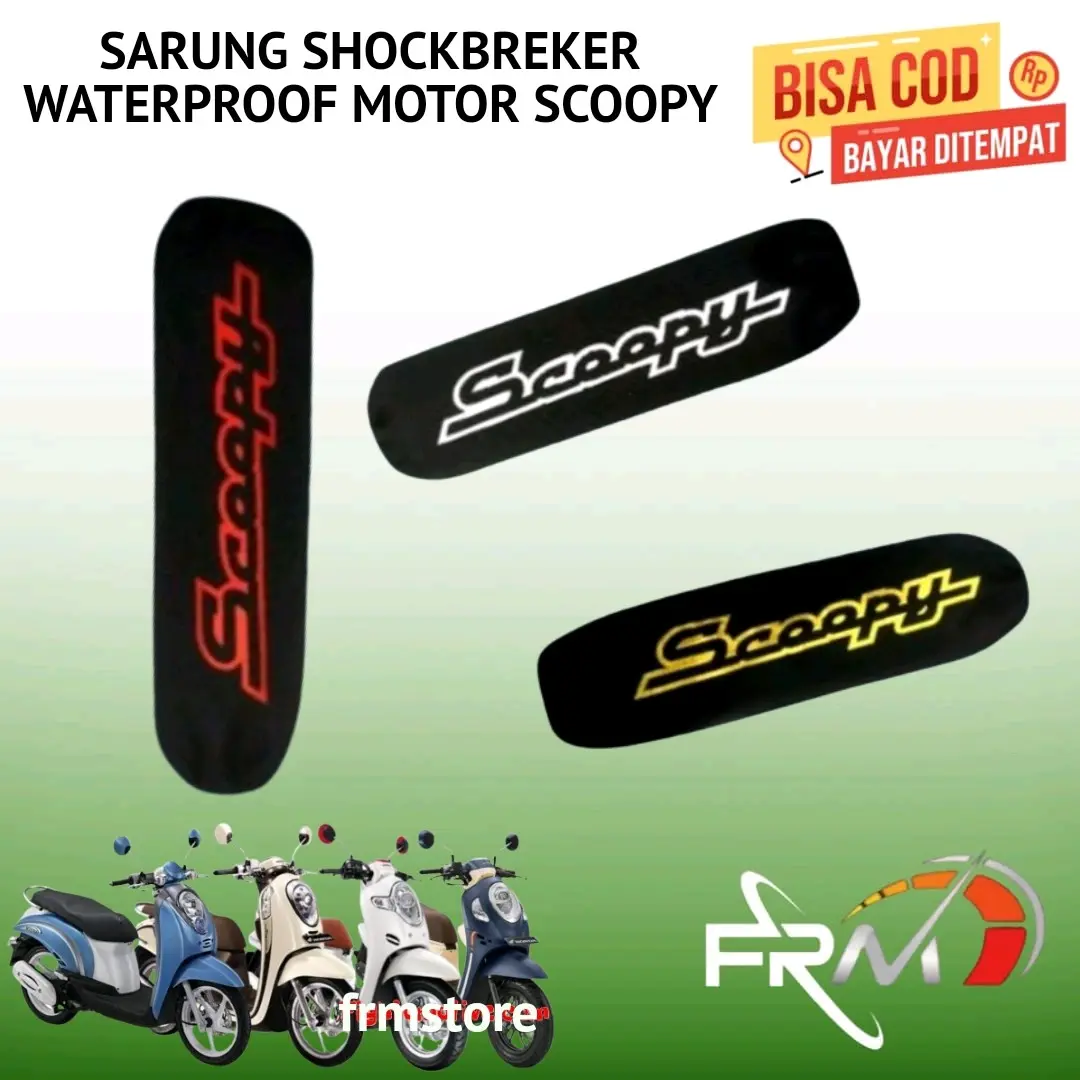 SARUNG SHOCKBREKER WATERPROOF MOTOR ALL SCOOPY Motorcycle