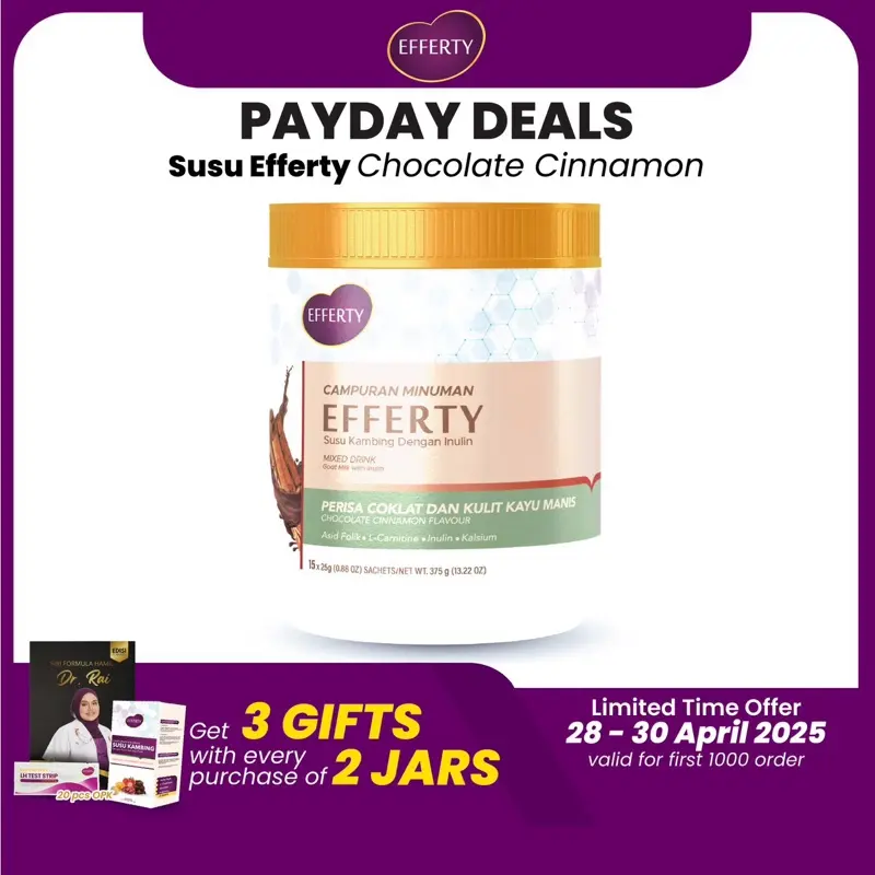Susu Efferty Chocolate Cinnamon