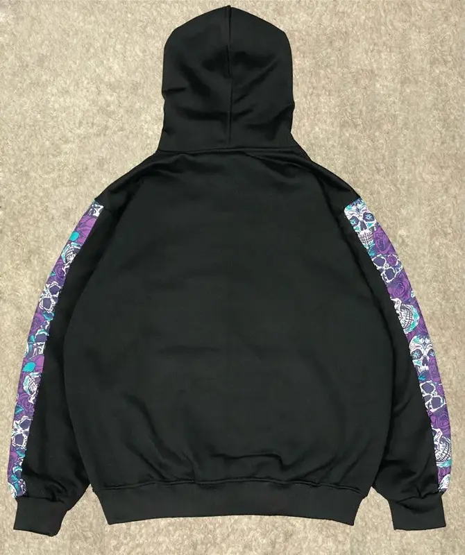 Hoodie Jumper Bahan Katun Fleece Size M L XL 2