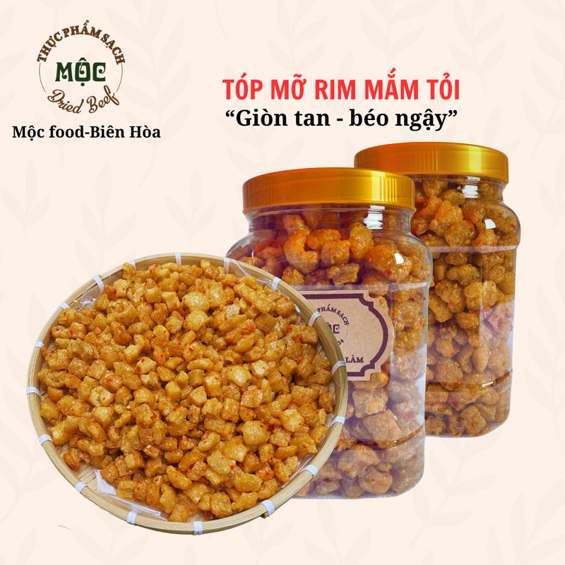  Tóp mỡ rim mắm tỏi ớt siêu ngon ăn là sẽ ghiền Snack ăn vặt nhà Mộc Food 