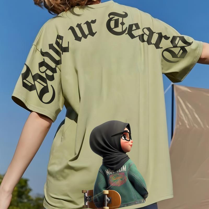 (REKOMENDASI) BISALO-136 Kaos Pria Wanita motif "SAVE UR TEARS" Bahan katun combed Digital Printing Kaos Distro Combed Atas Printing - pakaian wanita - pakaian pria - baju pria - atasan wanita pria - kaos oversize 1