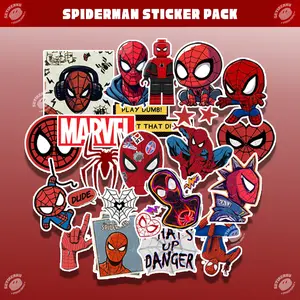 24pcs SPIDERMAN Sticker Pack | stiker spiderman aesthetic