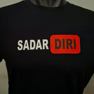 Da Panjul Store - KAOS PRIA Lengan PENDEK SABLON + TULISAN/ KATA-KATA, BAHAN KATUN Combed 24s Baju Distro Oblong Dewasa Tshirt