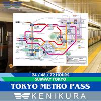 Gambar 72 hour Tokyo Metro Subway pass Japan Ticket adult jepang tiket 72 jam - Adult dari Kenikura Tour Kota Tangerang Selatan 2 Tokopedia