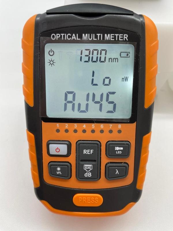 OPM 3 IN 1 OPTICAL POWER METER OPM VFL RJ45 - Shop | Tokopedia