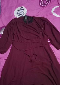 Product Review of QOME - DRESS BAHAN CERUTI / DRESS NAOMI / DRESS KONDANGAN /DRESS PESTA / DRESS FORMAL Mewah from n**🐻 2