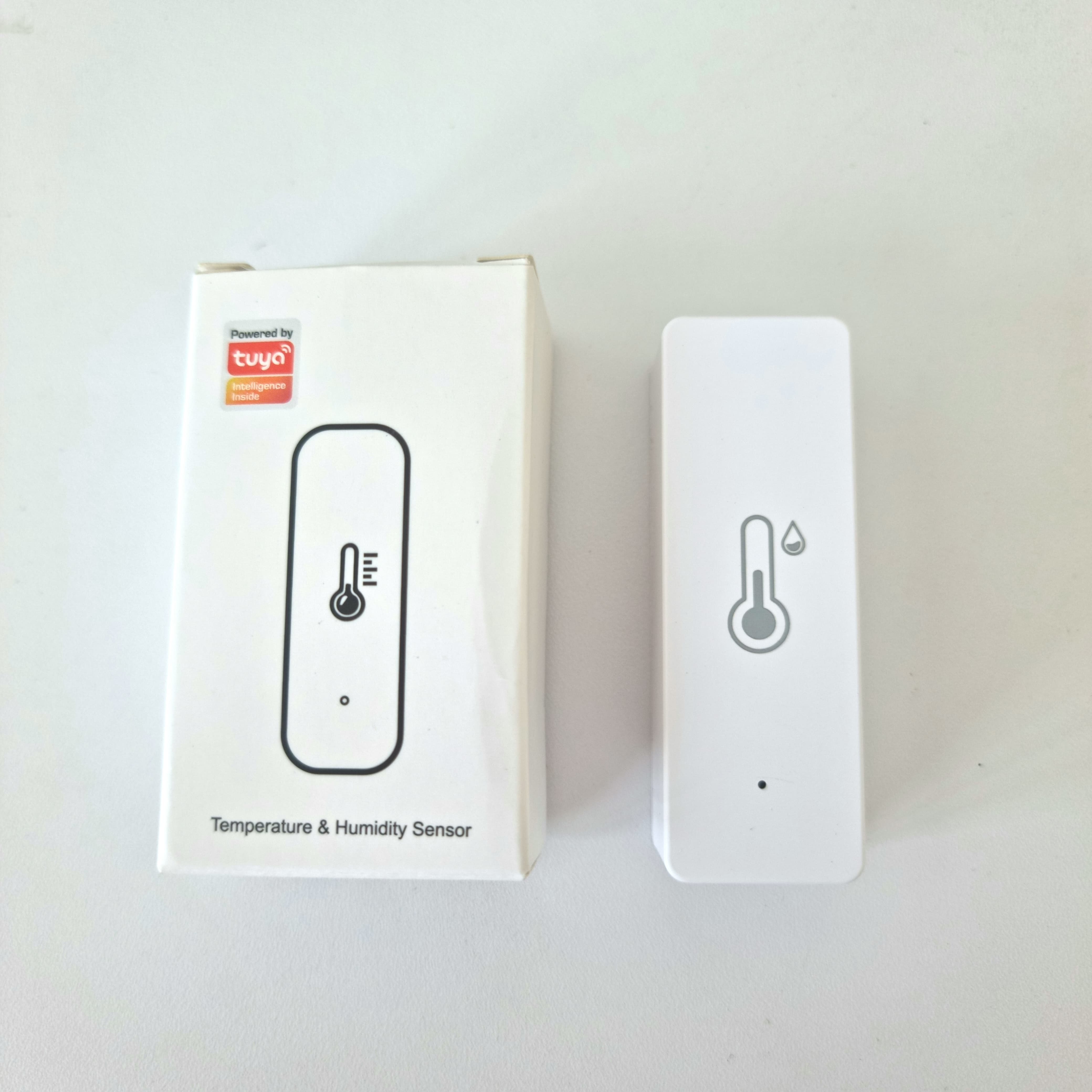Tuya WiFi / Zigbee Wireless Temperature and Humidity Sensor Detector Smart Home Indoor Thermometer Sensor with Battery